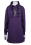 Nora Mikken KADRI WHITE Long Hoodie Purple - Puloverji & jopice - 