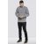 D555 Zane Sweater Grey - Puloverji & jopice - Moški Puloverji & Jopice za Močnejše Postave