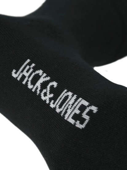 Jack & Jones Rafael Nogavice Črna 3-pack - Spodnje perilo & kopalne hlače - Moško Spodnje Perilo za močnejše postave