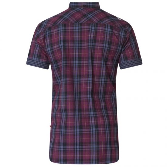 D555 Herbie Short Sleeve Shirt - Srajce - Moške srajce za Močnejše Postave