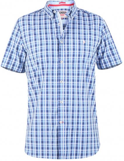 D555 CANFORD Shirt With Pocket - Srajce - Moške srajce za Močnejše Postave