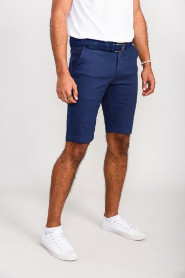 D555 Warren Ao Printed Stretch Chino Shorts - Kratke hlače - Moške Kratke Hlače za Močnejše Postave