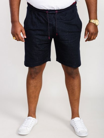D555 Tunstall Elasticated Waist Sweatshorts Denim - Trenirke & kratke trenirke - Moške Trenirke za Močnejše Postave