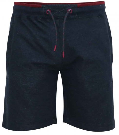 D555 Tunstall Elasticated Waist Sweatshorts Denim - Trenirke & kratke trenirke - Moške Trenirke za Močnejše Postave