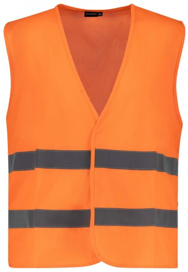 Adamo 109140 Opozorilni brezrokavnik oranžen - Delovne obleke - Delovne Obleke Močnejše postave