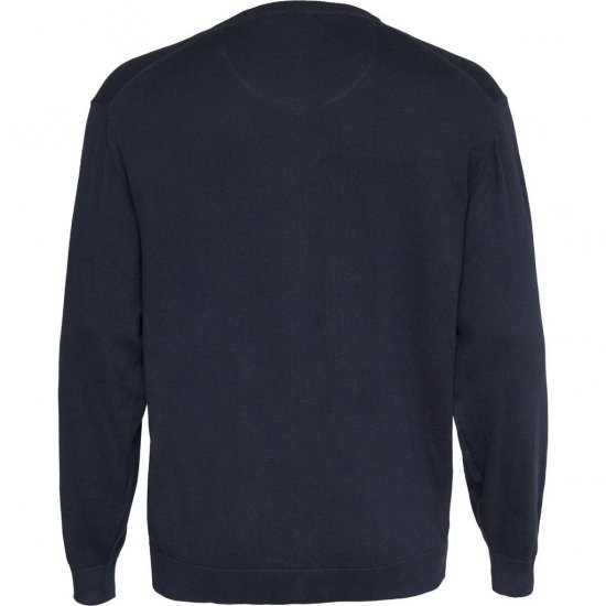 North Latitude V-neck knit Black - Puloverji & jopice - Moški Puloverji & Jopice za Močnejše Postave