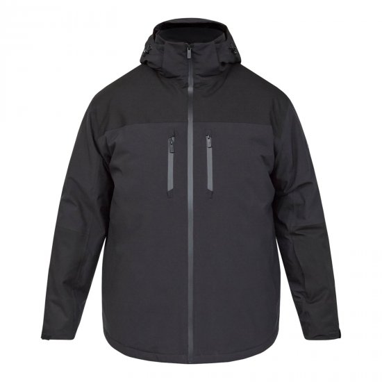 North Latitude Ski Jacket Black - Smučarska oblačila - Velike zimske jakne za moške