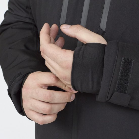North Latitude Ski Jacket Black - Smučarska oblačila - Velike zimske jakne za moške