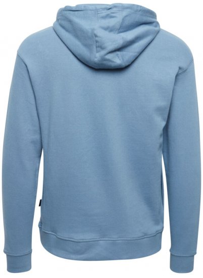 Blend Hoodie 4285 Copen Blue - Puloverji & jopice - Moški Puloverji & Jopice za Močnejše Postave