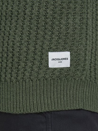 Jack & Jones JCOBRANDON Knit Forest - Puloverji & jopice - Moški Puloverji & Jopice za Močnejše Postave