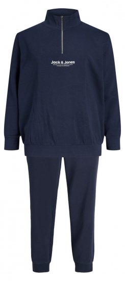 Jack & Jones Vesterbro trenirka mornarska - Puloverji & jopice - Moški Puloverji & Jopice za Močnejše Postave