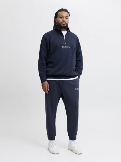 Jack & Jones Vesterbro trenirka mornarska - Puloverji & jopice - Moški Puloverji & Jopice za Močnejše Postave
