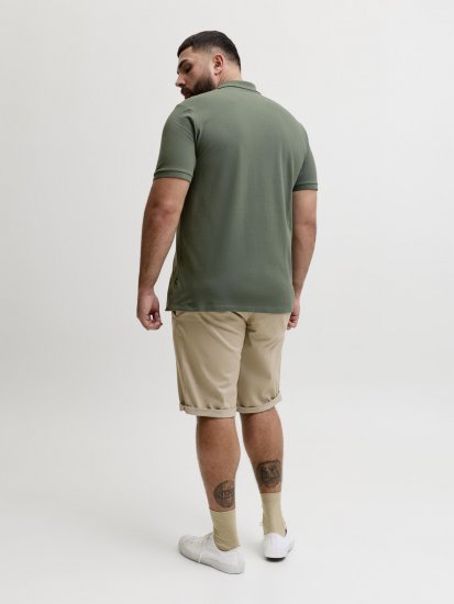 Jack & Jones Weston polo majica zelena - Polo majice - Moške Polo Majice za Močnejše Postave