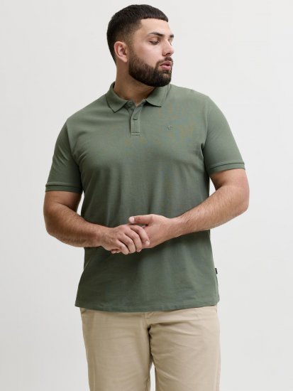 Jack & Jones Weston polo majica zelena - Polo majice - Moške Polo Majice za Močnejše Postave