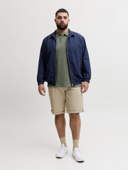 Jack & Jones Weston polo majica zelena - Polo majice - Moške Polo Majice za Močnejše Postave