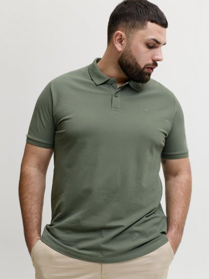 Jack & Jones Weston polo majica zelena - Polo majice - Moške Polo Majice za Močnejše Postave