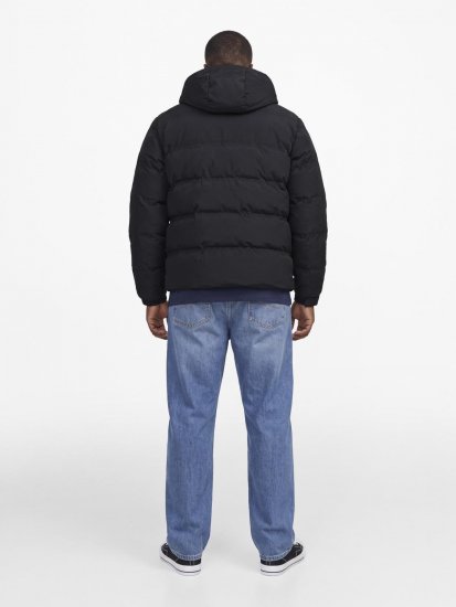 Jack & Jones Sage Prešita jakna Črna - Jakne - Moške bunde za Močnejše Postave
