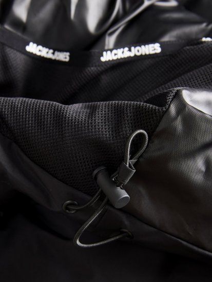 Jack & Jones Sage Prešita jakna Črna - Jakne - Moške bunde za Močnejše Postave