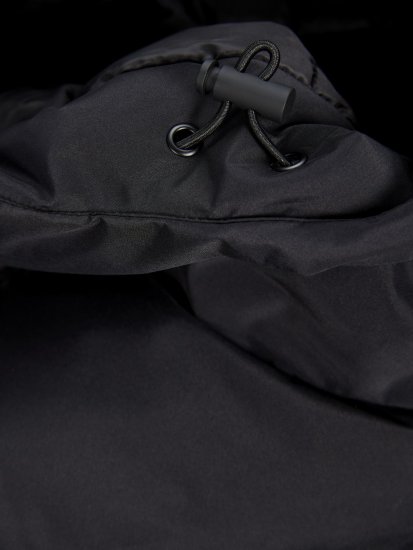 Jack & Jones Sage Prešita jakna Črna - Jakne - Moške bunde za Močnejše Postave