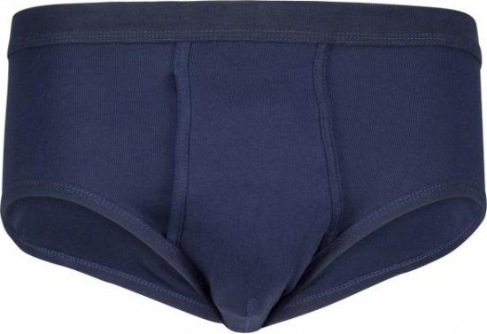 Adamo Royal Ribbed Briefs Navy - Spodnje perilo & kopalne hlače - Moško Spodnje Perilo za močnejše postave