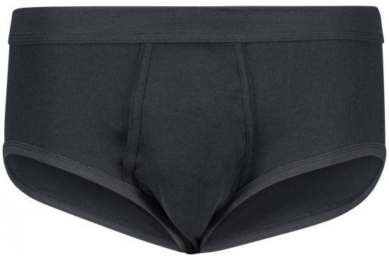 Adamo Royal Ribbed Briefs Black - Spodnje perilo & kopalne hlače - Moško Spodnje Perilo za močnejše postave