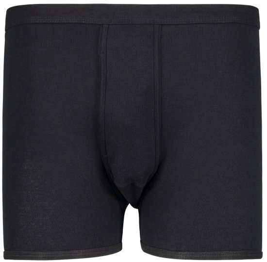 Adamo Royal Ribbed Boxer shorts Black - Spodnje perilo & kopalne hlače - Moško Spodnje Perilo za močnejše postave