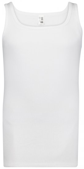 Adamo Royal Fine Ribbed Undershirt White - Spodnje perilo & kopalne hlače - Moško Spodnje Perilo za močnejše postave