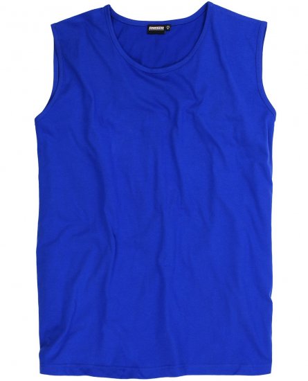 Adamo Rod Comfort Fit Tank Top Royal Blue - Kratke Majice - Moške kratke majice za močnejše postave