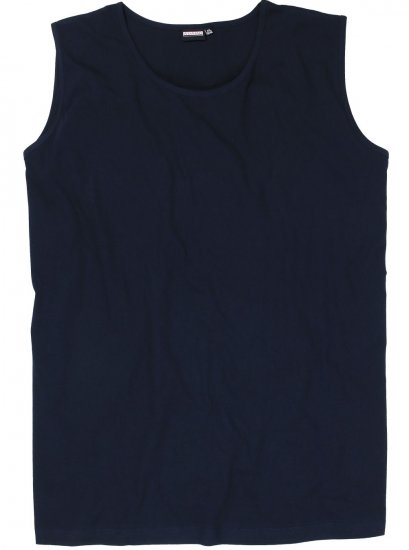 Adamo Rod Comfort Fit Tank Top Navy - Kratke Majice - Moške kratke majice za močnejše postave