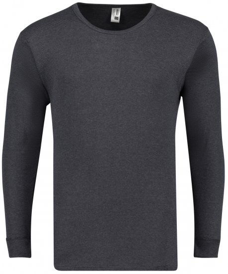 Adamo Jeans Long sleeve Under-T-shirt Black - Spodnje perilo & kopalne hlače - Moško Spodnje Perilo za močnejše postave