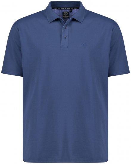 Adamo Picco Technical Sports Polo Denim Blue - Športna & zunanja oblačila - Moška Športna Oblačila za Močnejše postave