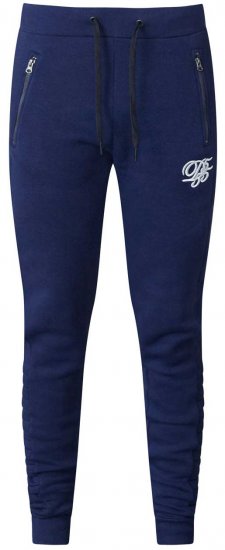 D555 Javier Fashion Sweatpants Navy - Trenirke & kratke trenirke - Moške Trenirke za Močnejše Postave
