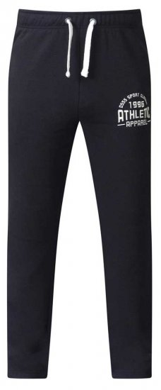 D555 Tony Sweatpants Black - Trenirke & kratke trenirke - Moške Trenirke za Močnejše Postave