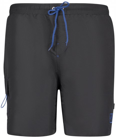 Adamo Kuba Cargo Swimshorts Black - Spodnje perilo & kopalne hlače - Moško Spodnje Perilo za močnejše postave