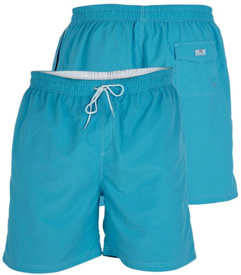 D555 Yarrow Swimshorts Blue - Spodnje perilo & kopalne hlače - Moško Spodnje Perilo za močnejše postave