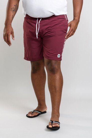 D555 Yarrow Swimshorts Burgundy - Spodnje perilo & kopalne hlače - Moško Spodnje Perilo za močnejše postave