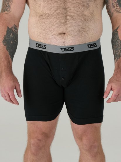 Duke Driver Boxershorts Black, Grey, Navy 3-Pack - Spodnje perilo & kopalne hlače - Moško Spodnje Perilo za močnejše postave