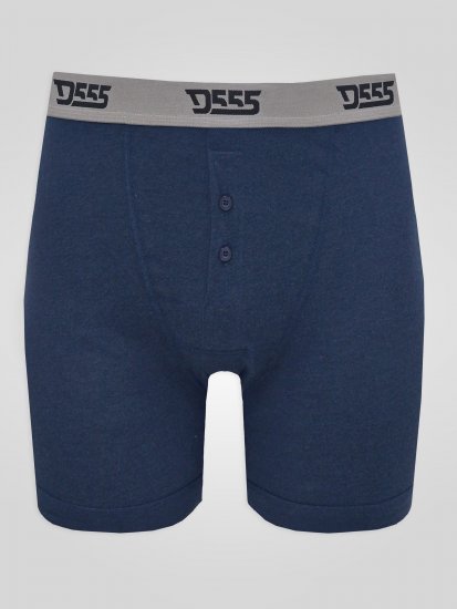 Duke Driver Boxershorts Black, Grey, Navy 3-Pack - Spodnje perilo & kopalne hlače - Moško Spodnje Perilo za močnejše postave