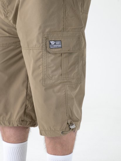 D555 Mason Cargo Shorts Sand - Kratke hlače - Moške Kratke Hlače za Močnejše Postave