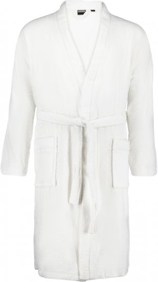 Adamo Joey Bathrobe White - Spodnje perilo & kopalne hlače - Moško Spodnje Perilo za močnejše postave