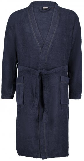 Adamo Joey Bathrobe Navy - Spodnje perilo & kopalne hlače - Moško Spodnje Perilo za močnejše postave