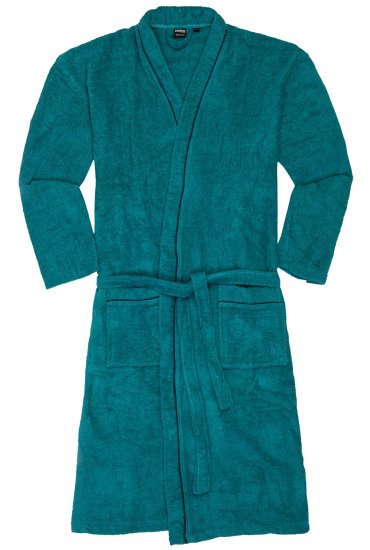 Adamo Joey Bathrobe Petrol - Spodnje perilo & kopalne hlače - Moško Spodnje Perilo za močnejše postave