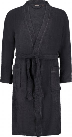 Adamo Joey Bathrobe Black - Spodnje perilo & kopalne hlače - Moško Spodnje Perilo za močnejše postave