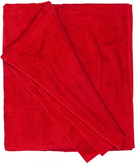 Adamo Helsinki XXL Towel Red - Spodnje perilo & kopalne hlače - Moško Spodnje Perilo za močnejše postave