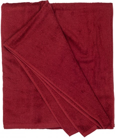 Adamo Helsinki XXL Towel Burgundy - Spodnje perilo & kopalne hlače - Moško Spodnje Perilo za močnejše postave
