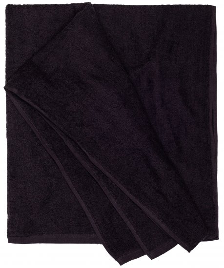 Adamo Helsinki XXL Towel Black - Spodnje perilo & kopalne hlače - Moško Spodnje Perilo za močnejše postave