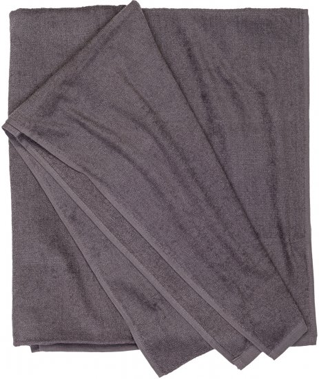 Adamo Helsinki XXL Towel Charcoal - Spodnje perilo & kopalne hlače - Moško Spodnje Perilo za močnejše postave
