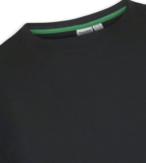 D555 Motherwell Thermal Short Sleeve T-Shirt Black - Spodnje perilo & kopalne hlače - Moško Spodnje Perilo za močnejše postave