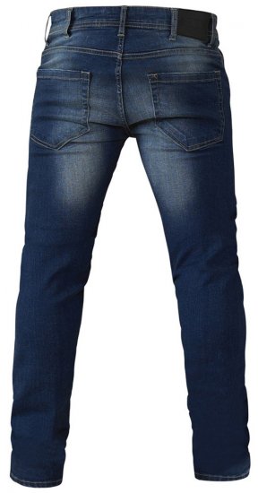 D555 Ambrose Tapered Fit Stretch Jeans Dark Blue TALL SIZES - MOŠKA OBLAČILA MT-6XLT - DALJŠI kroji