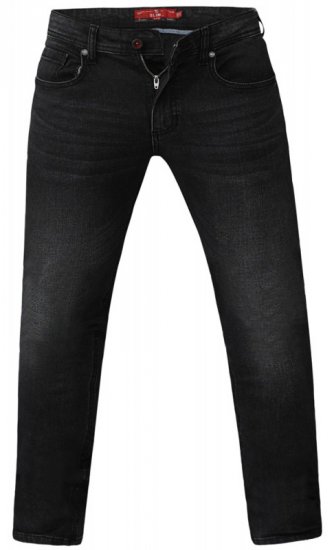 D555 Benson Tapered Fit Stretch Jeans Stonewash TALL SIZES - MOŠKA OBLAČILA MT-6XLT - DALJŠI kroji